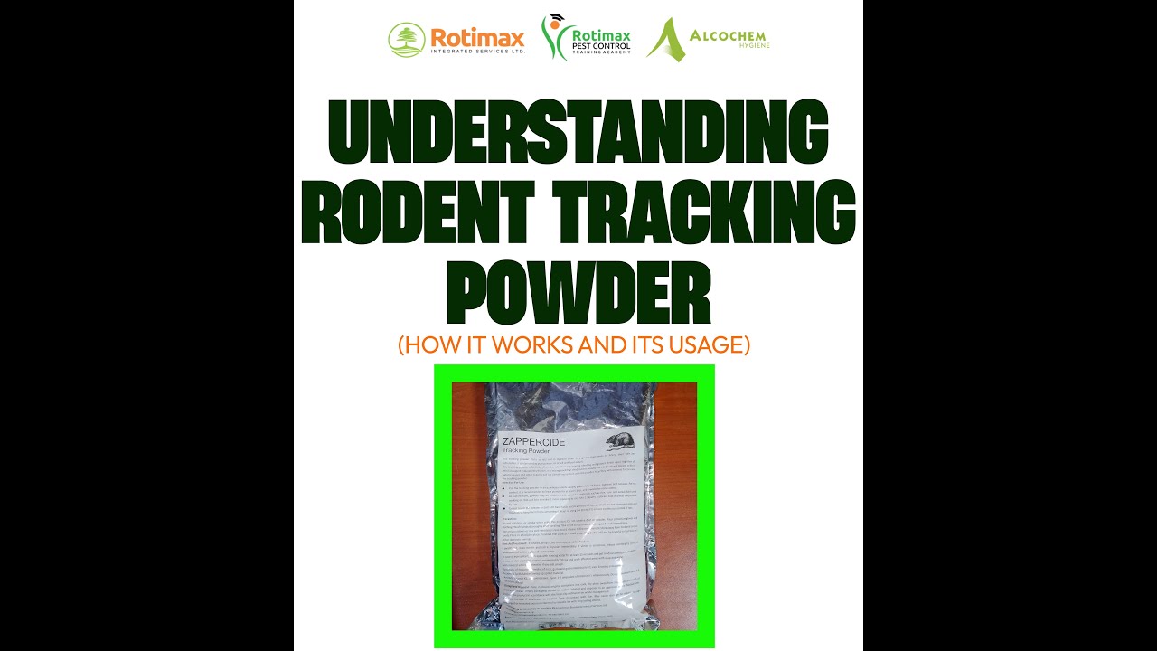 UNDERSTANDING RODENT TRACKING POWDER (how it works and it's usage ...