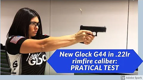 GLOCK 44 rimfire pistol in .22 Long Rifle: first practical test