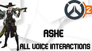 Overwatch 2: Ashe Interactions