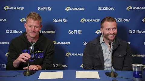 Les Snead & Sean McVay Recap First Round of 2024 NFL Draft, Selecting FSU DE Jared Verse