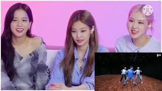 BLACKPINK REACTION TO BTS -  'BUTTER' DANCE PRACTICE VIDEO