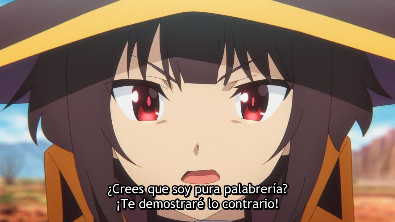 Megumin se enfrenta a Arnes | Konosuba an explosion on this wonderful ...