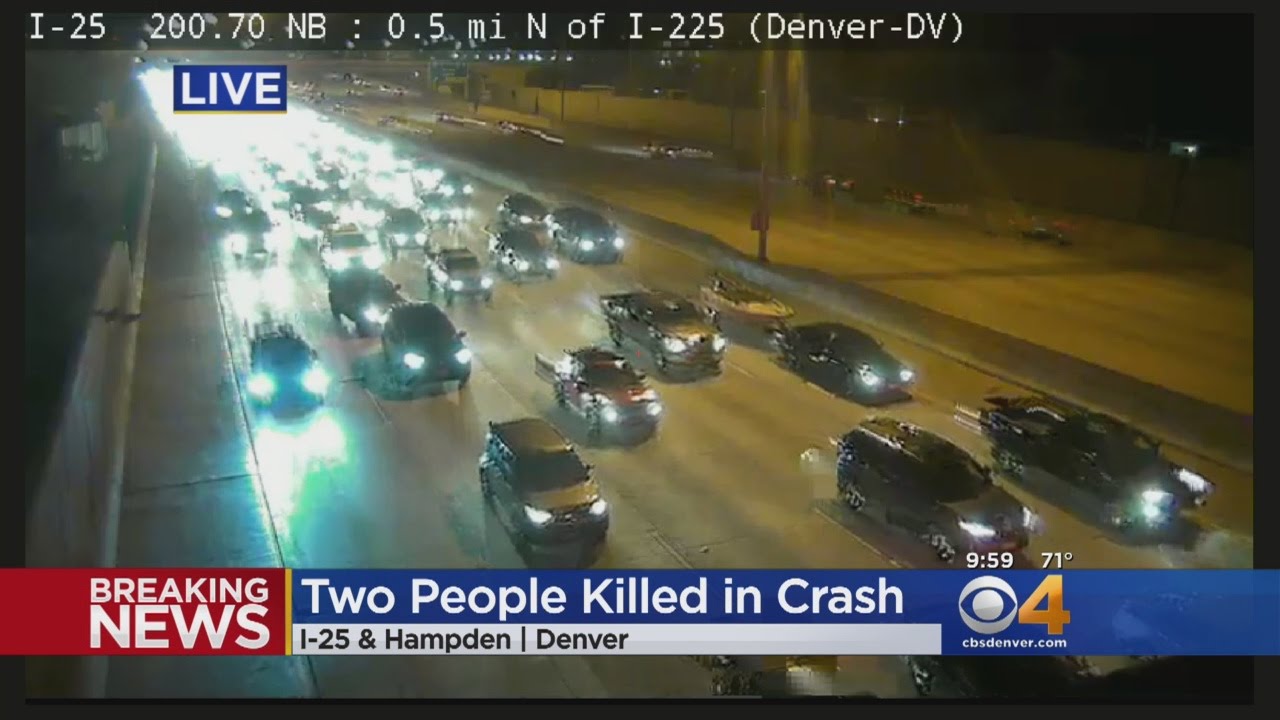 2 Killed In Crash At Hampden & I25 YouTube