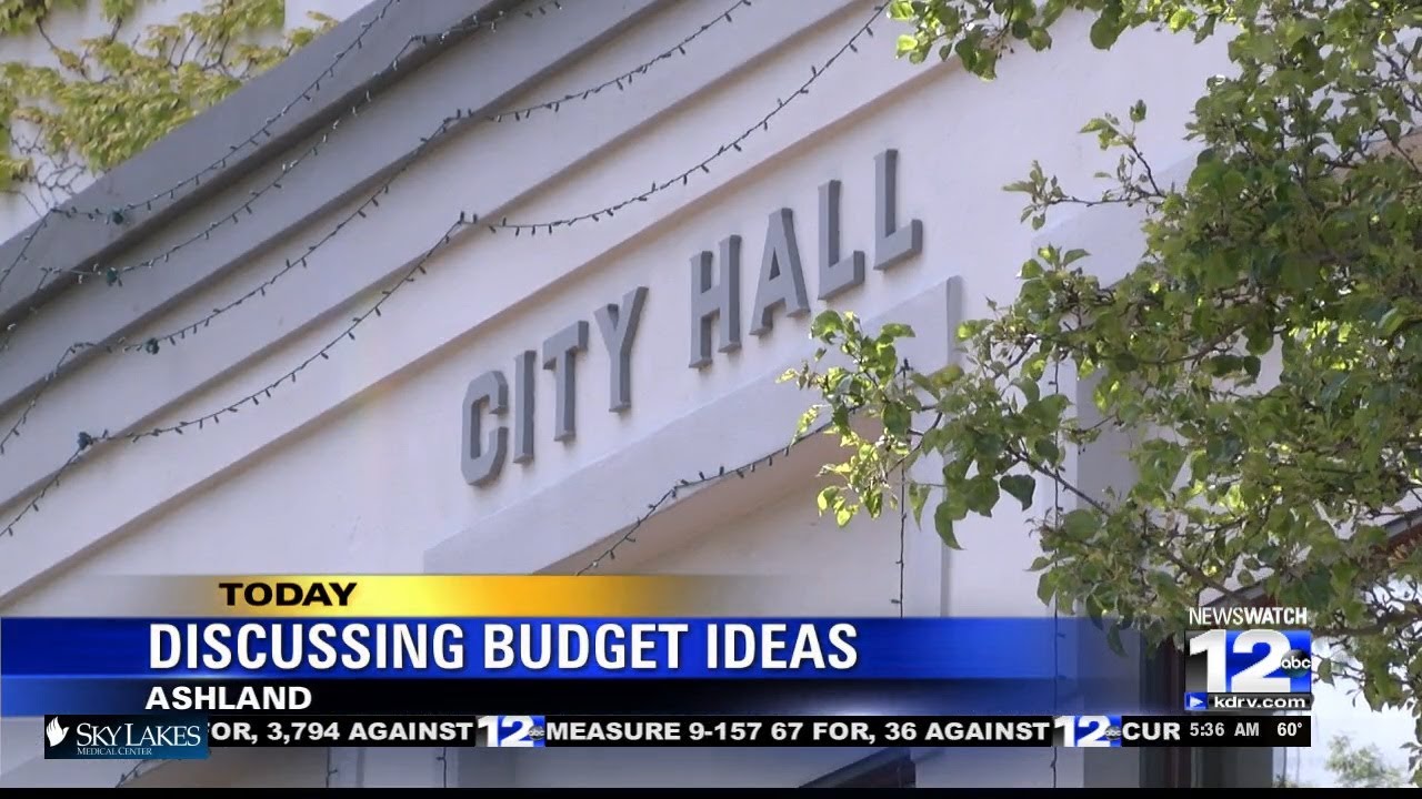 Ashland City Council to discuss budget YouTube