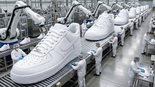 Inside the Nike Air Force 1 Factory | How This Iconic Sneaker Is Made Step by Step
