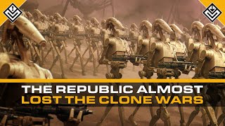 How The Republic Nearly Lost the Clone Wars Before They Started | Star Wars