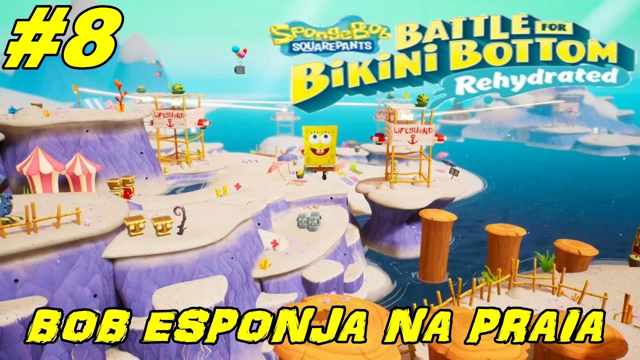 BOB ESPONJA NA PRAIA NOVO JOGO BOB ESPONJA XBOX ONE YouTube