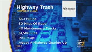 IDOT Says Garbage Cleanup On Illinois State Highways Costs Taxpayers Over $6 Million A Year
