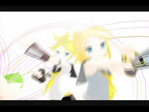 【MMD】 カラフル×メロディ 【Lat式改変リンレン】