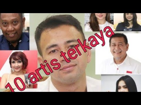 10 artis terkaya di indonesia  terbaru YouTube