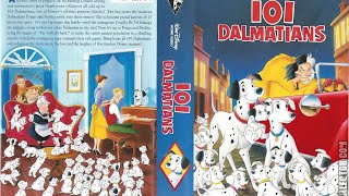 Closing To 101 Dalmatians 1992 Vhs