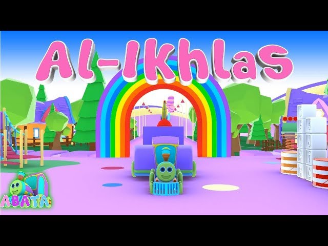 Murottal Juz Amma Al Ikhlas Animation 3D Learning Letters Arabic Alphabet | Abata class=