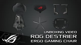 ROG Destrier Ergo Gaming Chair - Unboxing Video | ROG
