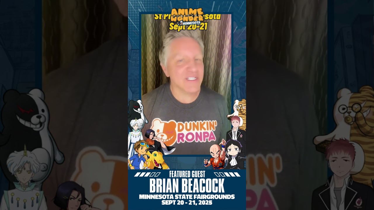 A special Message from Brian Beacock - Voice of Monokuma Danganropa