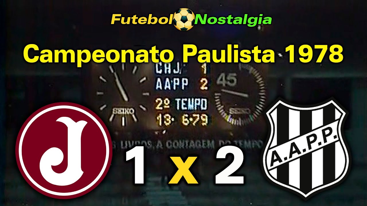 Juventus 1 x 2 Ponte Preta - 13-06-1979 ( Campeonato Paulista 78 )