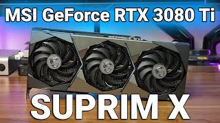 MSI GeForce RTX 3080 Ti SUPRIM X Review (Quick) - Unboxing with