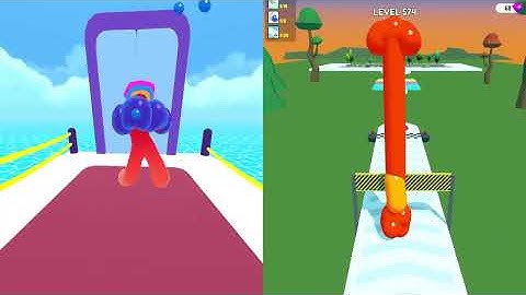 Satisfying Mobile Games ALL LEVELS Viral Tiktok Games Join Blob Clash 3D VS Tall Man Run