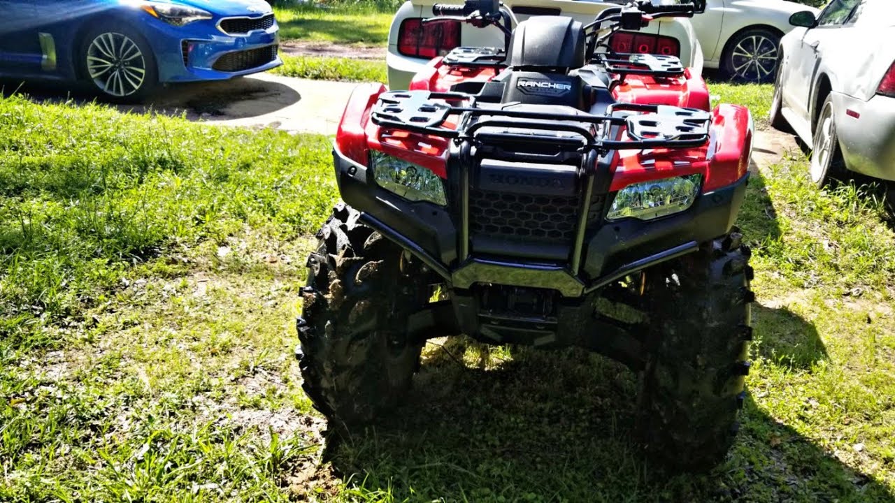 2020 Honda rancher 420 - YouTube