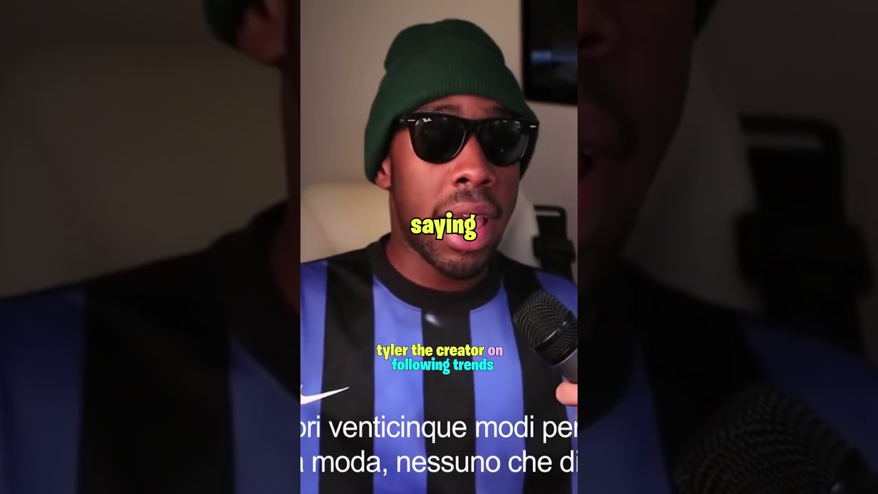 Watch Tyler The Creator on following trends 💫🌙🐝 on YouTube Watch Tyler The Creator on following trends 💫🌙🐝 on YouTube