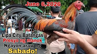 Vlog 54: June 6,2026 Presyo ng manok sa Lipa City Batangas dami manok na mapapag pilian
