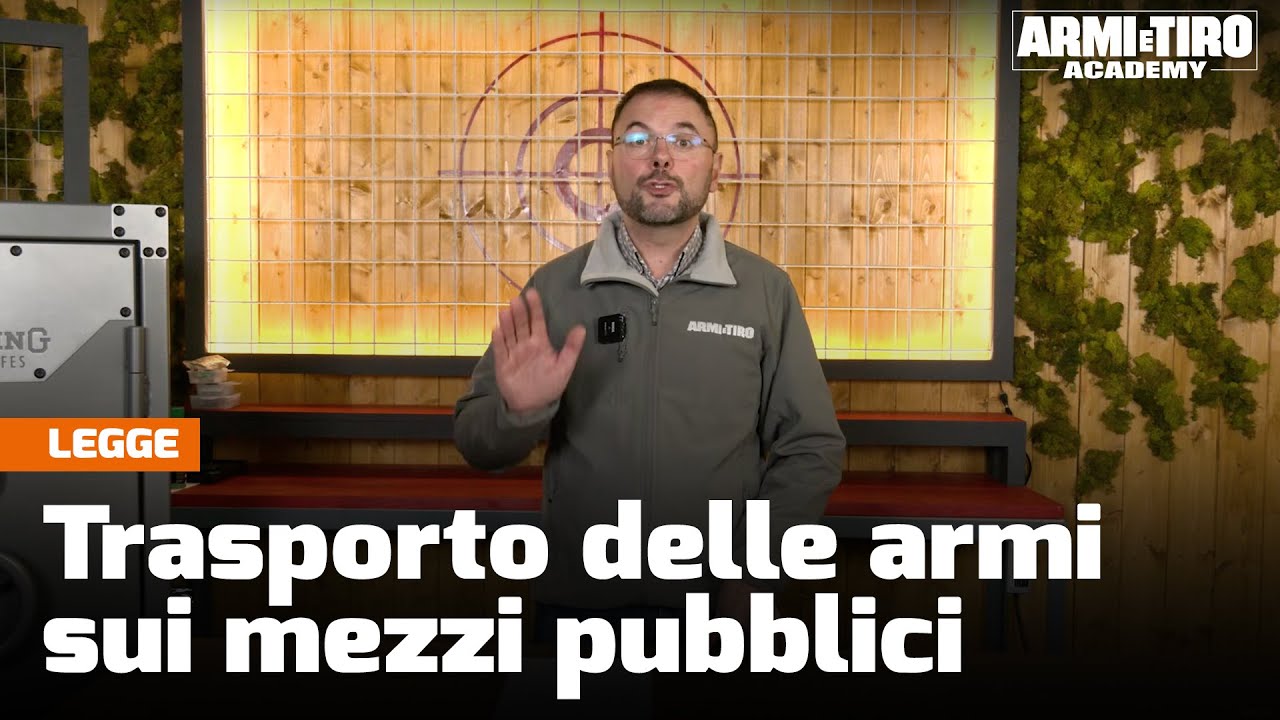 Le regole per il trasporto delle armi sui mezzi pubblici - Armi e Tiro Academy