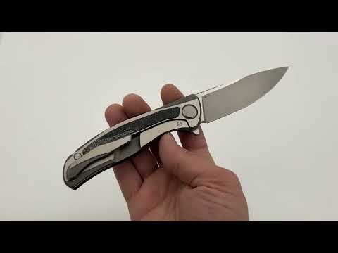 Shirogorov Knives Chris Reeve Knives Collaboration Hati CGG - Black Alutex Knife From Recon 1