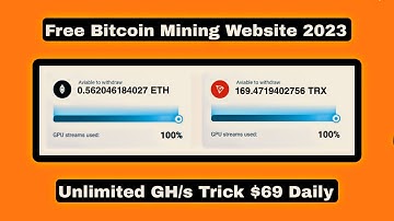 New Free Cloud Mining Website 2023 || New Free Bitcoin Mining Website || Zero Investment Site