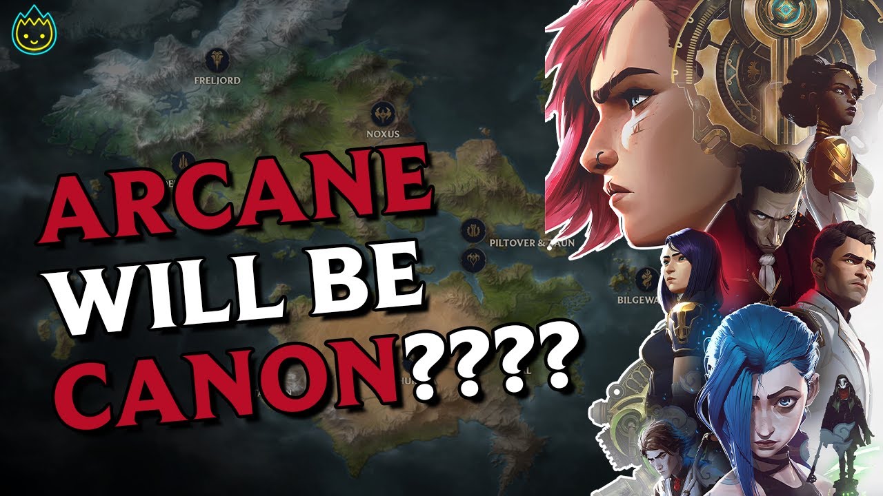 Arcane is officially canon, and from now on League of Legends lore is going  to stop contradicting itself all over the place, says Riot