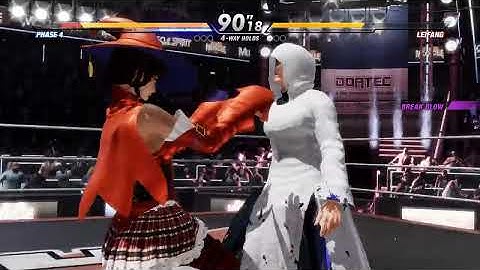 DOA6 Phase 4 💥 Leifang | CPU vs CPU AI vs AI (hardest level 8)