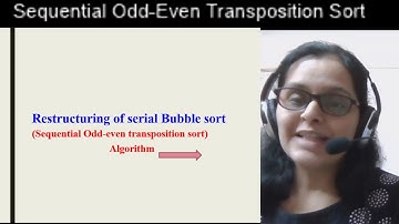 Sequential Odd-Even Transposition Sort