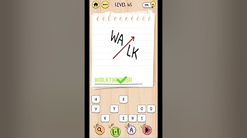 Brain Test Tricky Words Level 41 to 50 Walkthrough