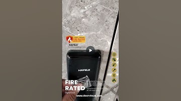 Hafele Metal Gate Smart Digital Lock GL5600 and the DL7600 Fire Rated Digital Door Lock