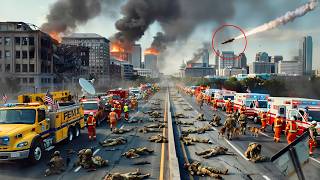 Major tragedy: An unidentified nuclear missile destroys a U.S. city center. screenshot 4
