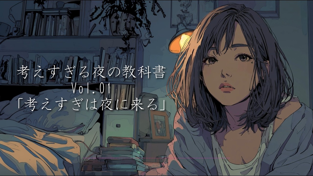 考えすぎは夜に来るー考えすぎる夜の教科書Vol1｜Raika and Rei