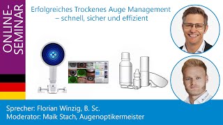 Erfolgreiches Trockenes Auge Management – schnell, sicher und effizient, Online-Seminar 29.10.2020 screenshot 1