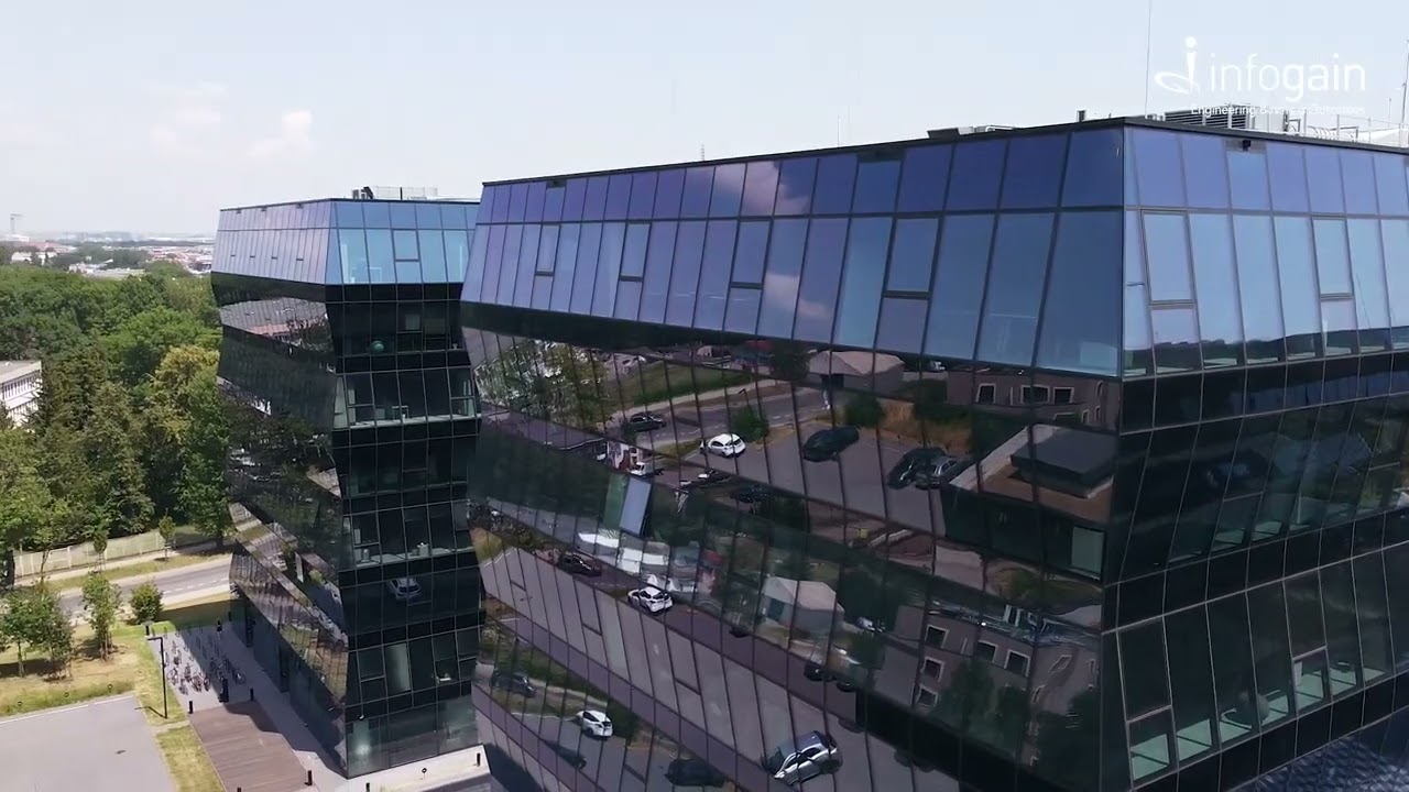 Bird-eye view - Infogain Poland office