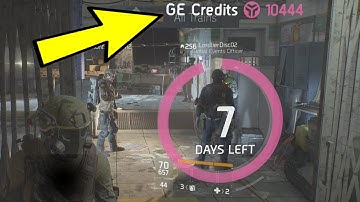 THE DIVISION 1.8.3 - BEST WAY TO GET GLOBAL EVENT CREDITS! (THE DIVISION TIPS & TRICKS)