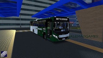 Proton Bus Simulator - Caio Apache Vip IV MB OF-1721L BlueTec 5 - Padrão Galo Branco