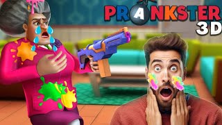 Scary Teacher Play With Me Holi Prank | Prankster 3D