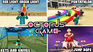🦑Octopus Game - ALL GAMES (Full Walkthrough) - Roblox screenshot 3