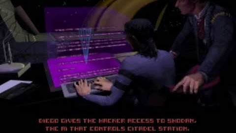 System Shock Intro w/ Sound- Dosbox