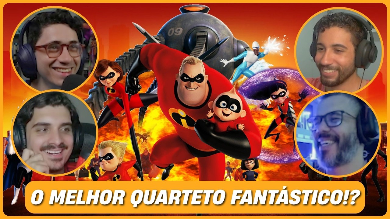 OS INCRÍVEIS é o MELHOR QUARTETO FANTÁSTICO dos cinemas!? Ft.: @marcelocinema e @SpencerNaArea 