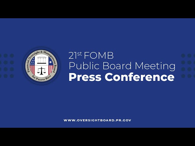 Press Conference after the 21st Public Board Meeting