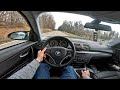 BMW E82 125i 270 HP | POV Test Drive (Binaural Audio)