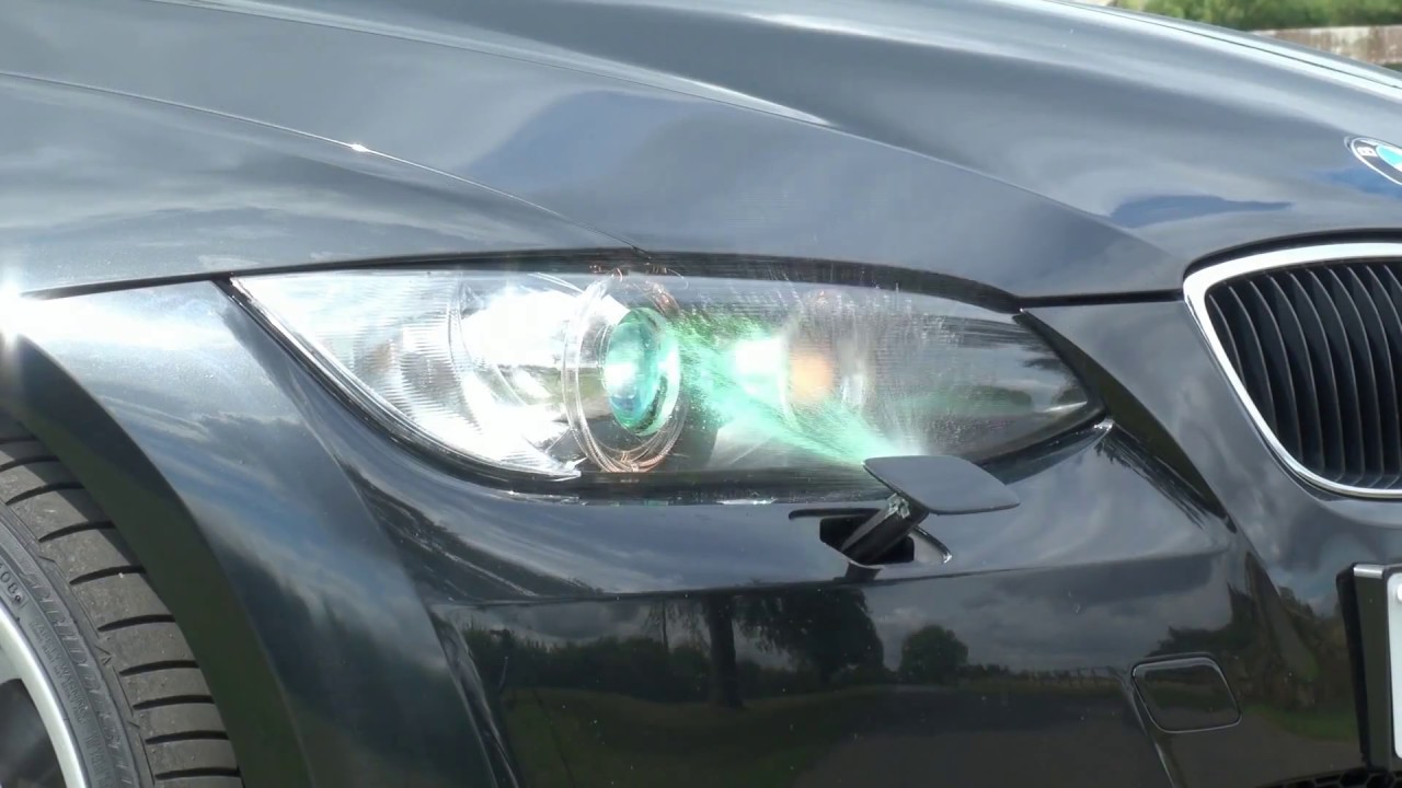 BMW Automatic Headlight Washer System Full HD 1080p YouTube