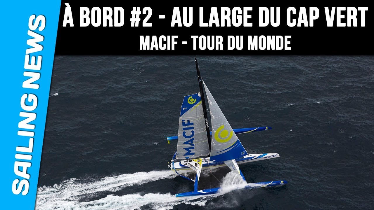 Au large du Cap Vert - MACIF - Tour du Monde