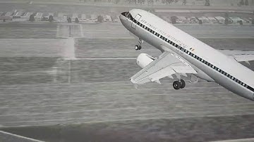 FS Labs A320 Aer Lingus Retro take of Amsterdam Schipol rwy 36L to Dublin