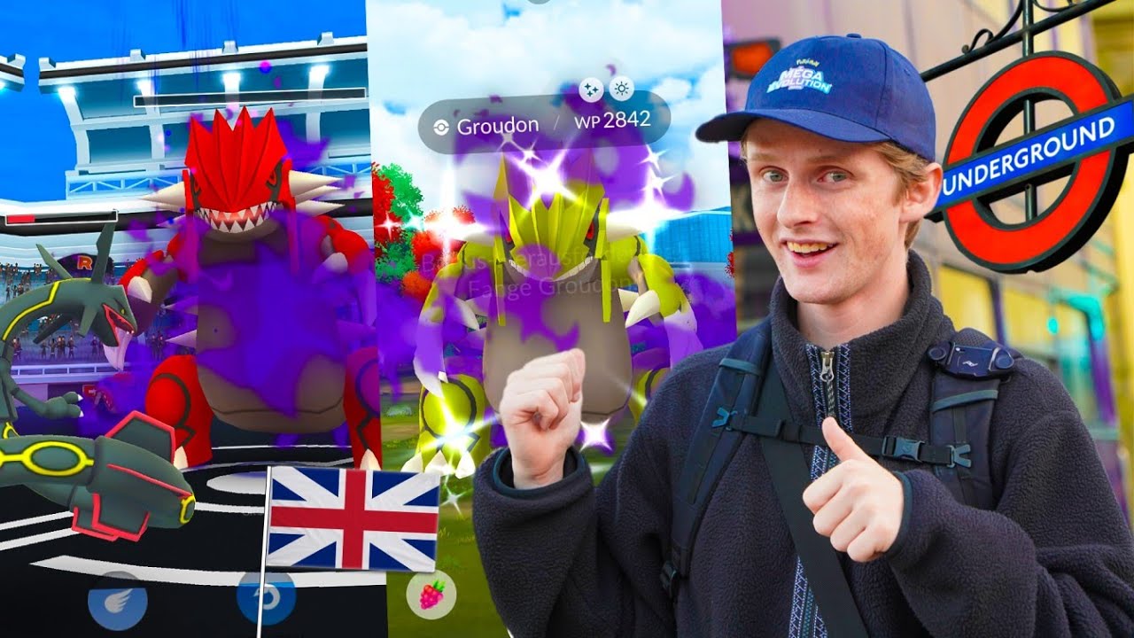 Ich mache 20+ CRYPTO GROUDON RAIDS in LONDON!