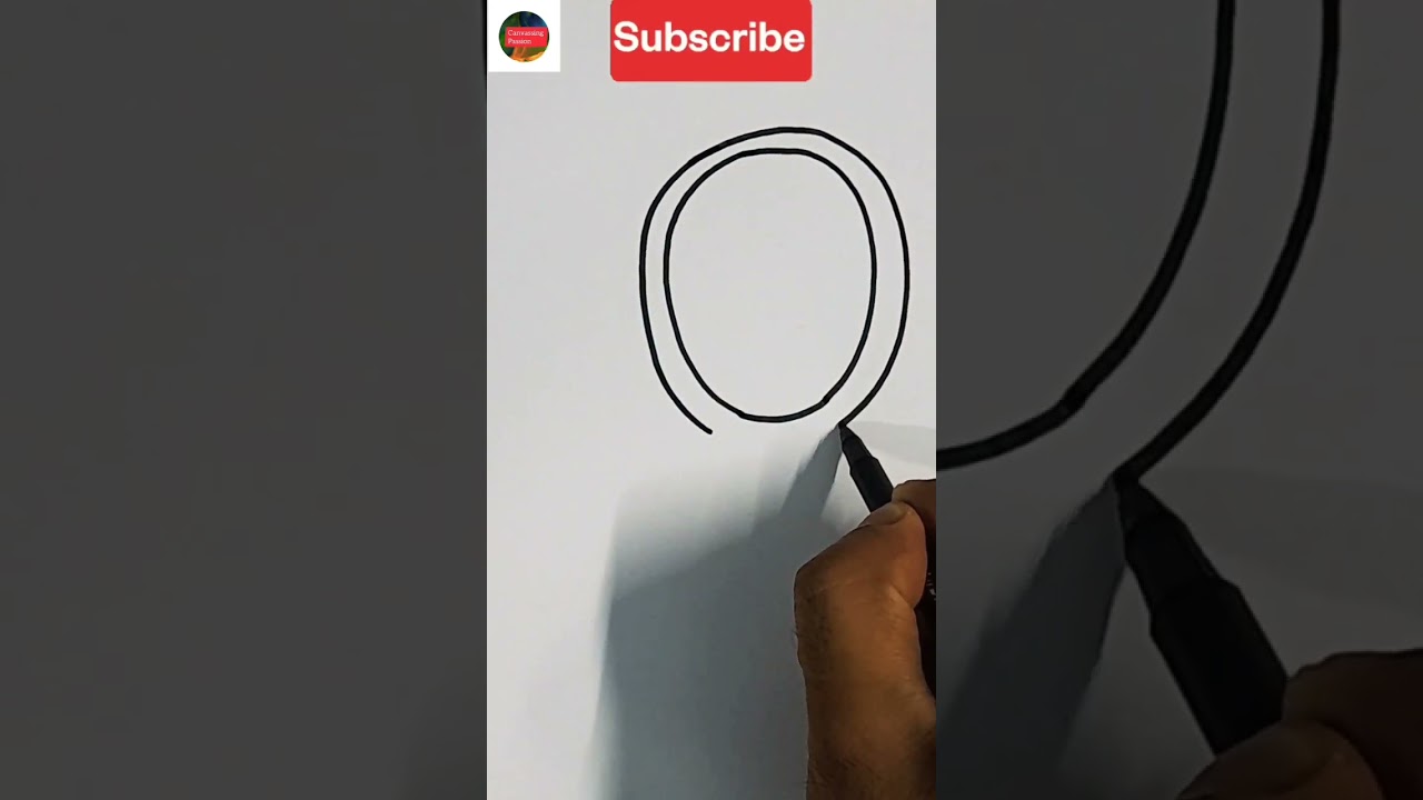 Draw a simple mirror using these simple steps 