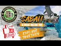 4k mobile kota kinabalu city route 1  sabah pillars walking tour  sabah  malaysia